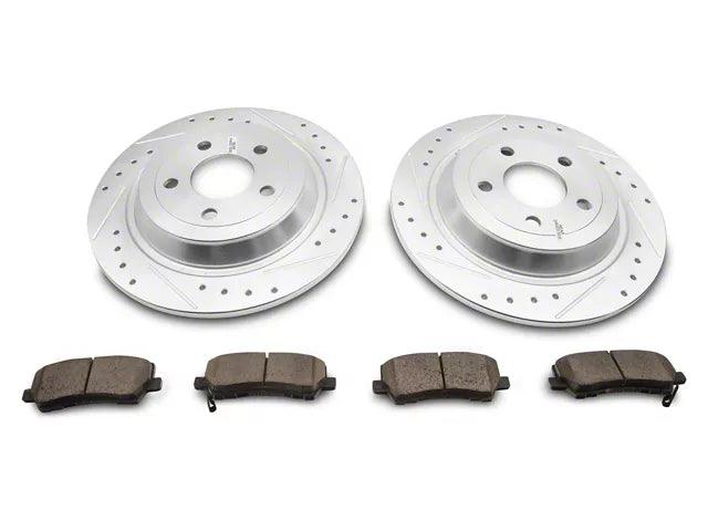 PowerStop Z23 Evolution Sport Brake Rotor and Pad Kit; Rear - Mullet Racing Performance