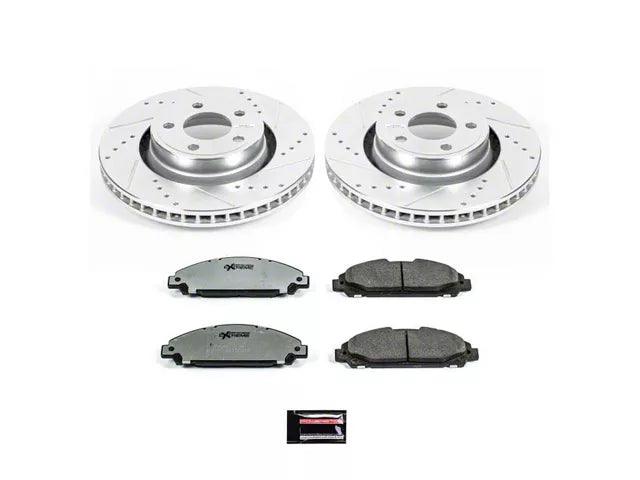 PowerStop Z26 Street Warrior Brake Rotor and Pad Kit; Front - Mullet Racing Performance