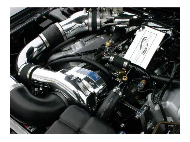 Procharger Stage II Intercooled Supercharger Tuner Kit with F-1A 6-Rib Drive; Satin Finish - Mullet Racing Performance