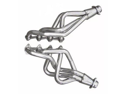 Pypes 1-5/8-Inch Long Tube Headers with Catted X-Pipe; EPA Approved; Polished - Mullet Racing Performance