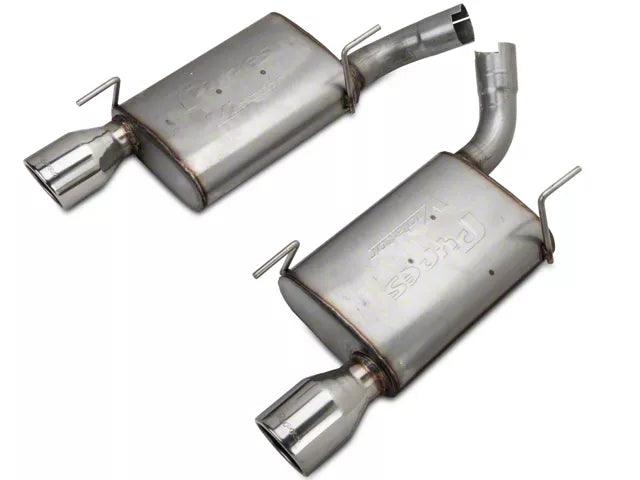 Pypes Violator Axle-Back Exhaust System with Polished Tips - Mullet Racing Performance