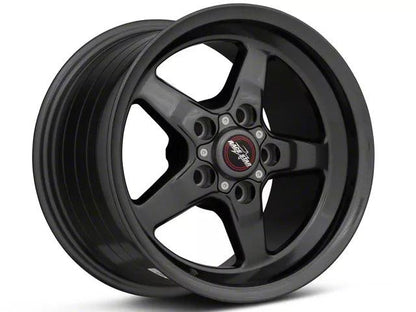 Race Star 92 Drag Star Bracket Racer Metallic Gray Wheel; Rear Only; 15x10; 44mm Offset - Mullet Racing Performance