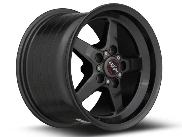 Race Star 92 Drag Star Bracket Racer Metallic Gray Wheel; Rear Only; 15x10; 44mm Offset - Mullet Racing Performance