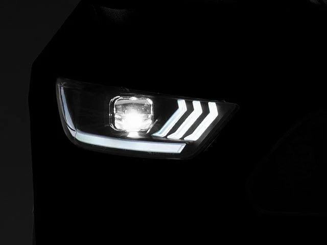 Raxiom LED Projector Headlights; Black Housing; Clear Lens - Mullet Racing Performance