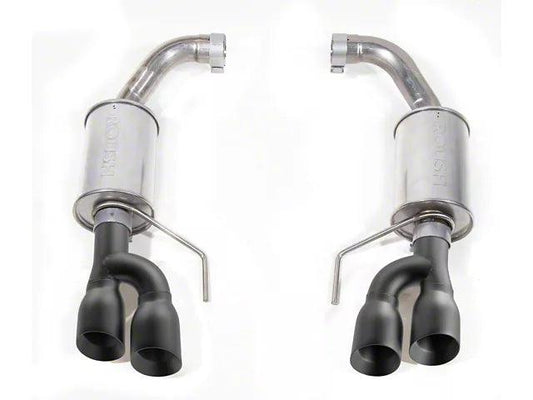 Roush Axle-Back Exhaust with Black Tips - Mullet Racing Performance