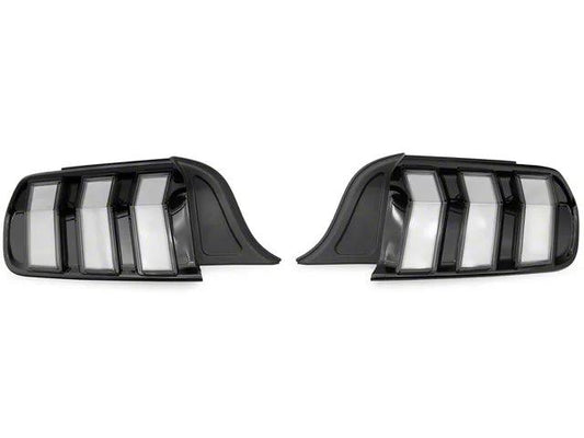 S550 Euros 2024 Style Tail Lights; Black Housing; Clear Lens - Mullet Racing Performance