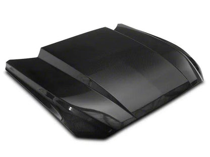 SpeedForm 3-Inch Cowl Hood; Carbon Fiber - Mullet Racing Performance