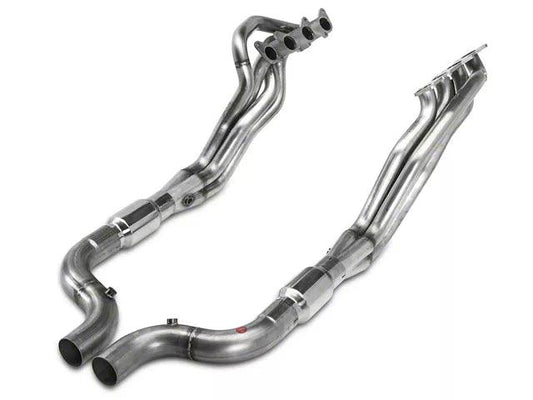 Stainless Power 1-7/8-Inch Long Tube Headers; Catted - Mullet Racing Performance