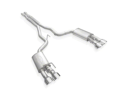 Stainless Works Legend Series Cat-Back Exhaust with X-Pipe and Polished Tips - Mullet Racing Performance