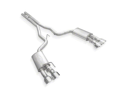 Stainless Works Redline Series Cat-Back Exhaust with H-Pipe and Matte Black Tips - Mullet Racing Performance