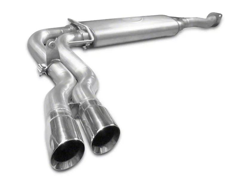 Stainless Works Legend Series Dual Exhaust System; Factory Connect; Middle Side Exit - Mullet Racing Performance