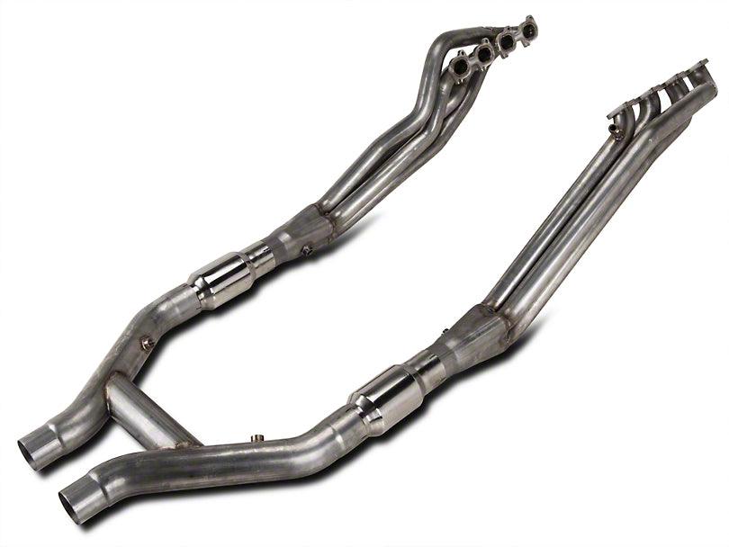 Stainless Works 1-7/8-Inch Long Tube Headers with High Flow Catted H-Pipe - Mullet Racing Performance