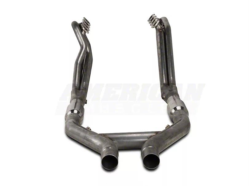 Stainless Works 1-7/8-Inch Long Tube Headers with High Flow Catted H-Pipe - Mullet Racing Performance