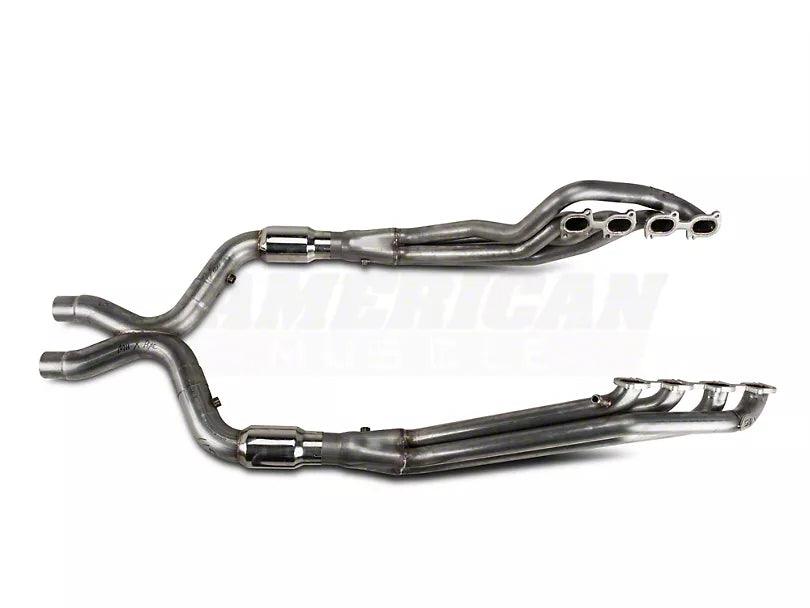 Stainless Works 1-7/8-Inch Long Tube Headers with High Flow Catted X-Pipe - Mullet Racing Performance