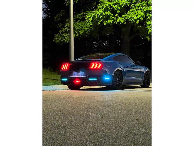 Striker Lights RGB Side Marker and Rear Reflectors Bundle; Smoked - Mullet Racing Performance