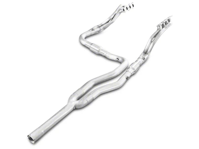 Stainless Works 1-7/8-Inch Headers with Catted Y-Pipe; Factory Connect - Mullet Racing Performance