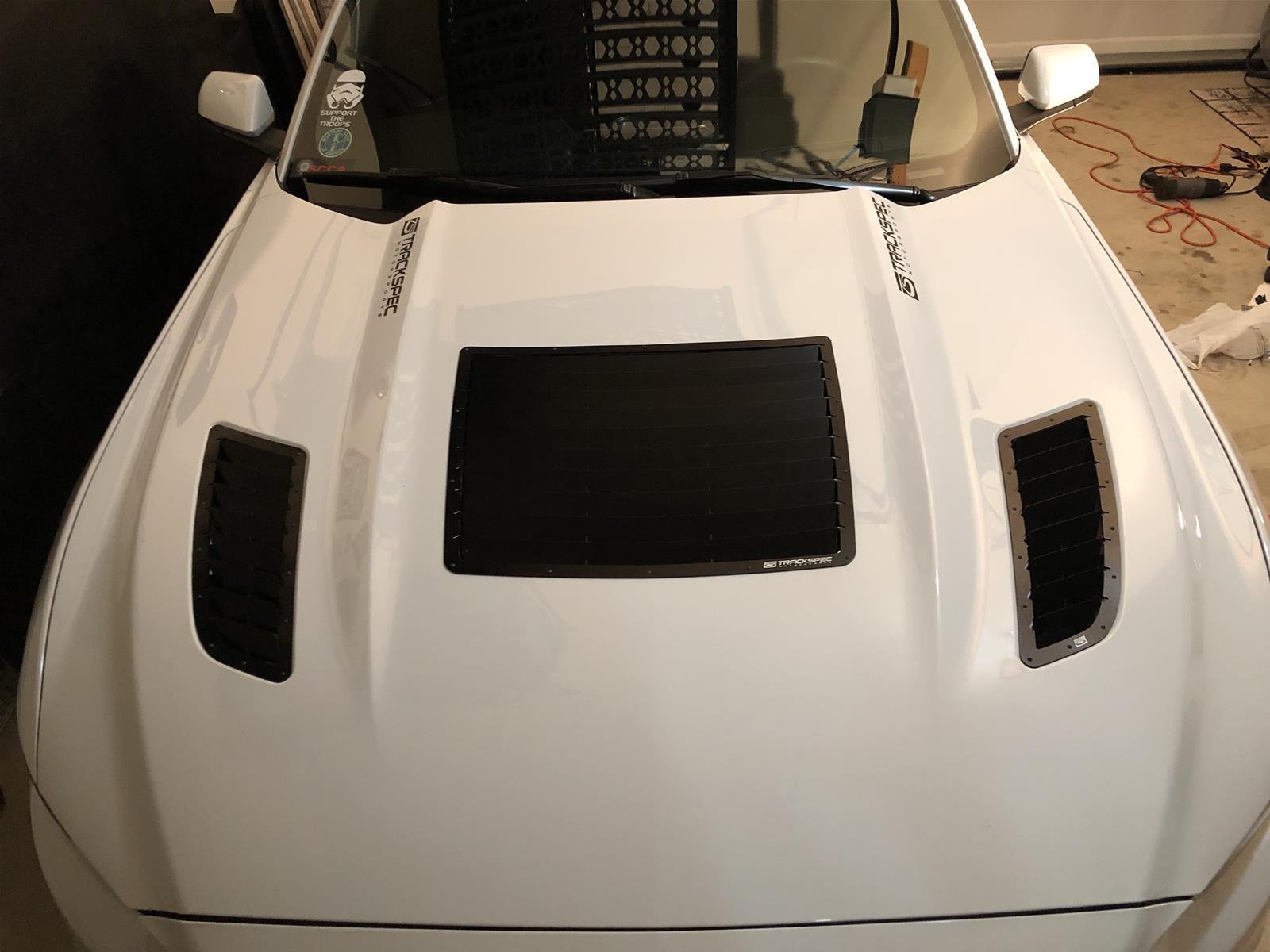 Trackspec GT4 Hood Louvers - Mullet Racing Performance