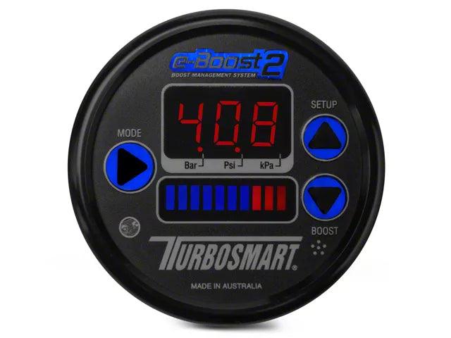 Turbosmart e-Boost2 Boost Controller; 60mm; Black - Mullet Racing Performance