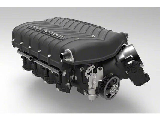 Whipple Gen 6 W185AX 3.0L Intercooled Supercharger Kit; Black; Stage 2 - Mullet Racing Performance