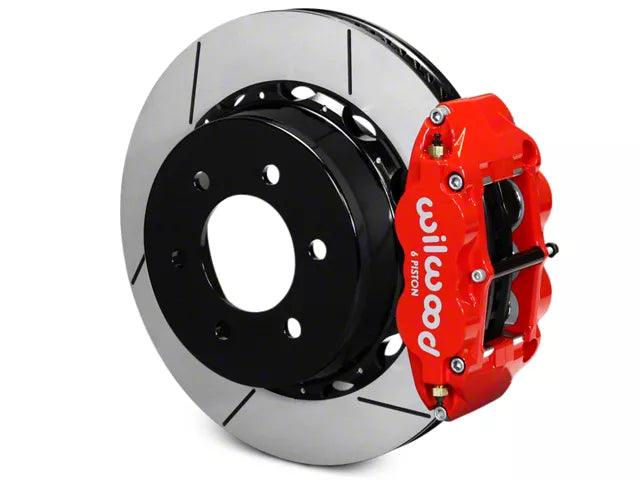 Wilwood Superlite 6R Rear Big Brake Kit; Red Calipers - Mullet Racing Performance