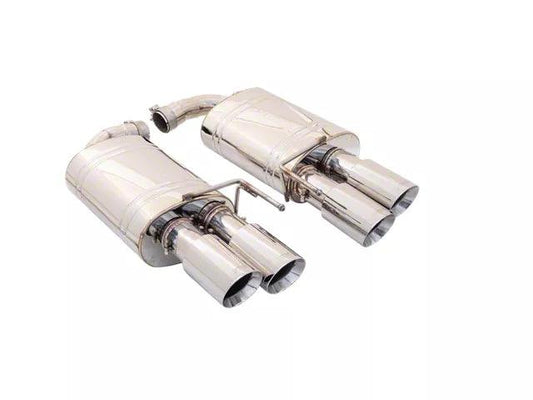 XForce Twin 3-Inch Polished Axle-Back Exhaust - Mullet Racing Performance