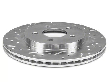 Xtreme Stop Precision Cross-Drilled and Slotted Brake Rotor and Ceramic Pad Kit; Front and Rear - Mullet Racing Performance