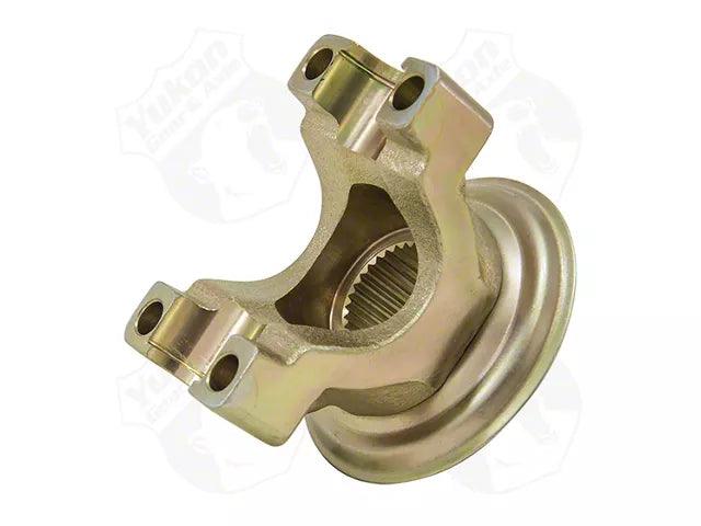 Yukon Gear Differential End Yoke; Rear Differential; Ford 8.80-Inch; Pinion Yoke; 30-Spline; For Use with 1350 U-Joint 1.188-Inch Cap Diameter; Forged Steel - Mullet Racing Performance